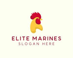 Poultry Rooster Chicken  logo design