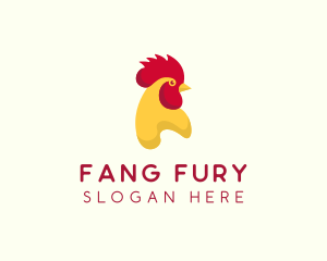 Poultry Rooster Chicken  logo design