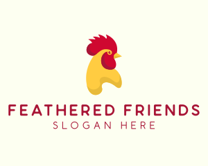 Poultry Rooster Chicken  logo design