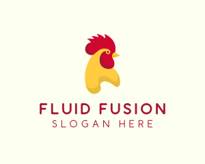 Poultry Rooster Chicken  logo design