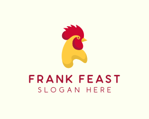 Poultry Rooster Chicken  logo design