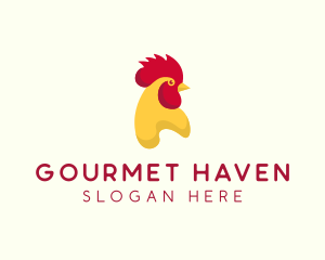 Poultry Rooster Chicken  logo design