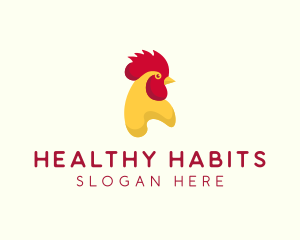 Poultry Rooster Chicken  logo design