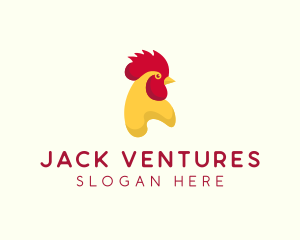 Poultry Rooster Chicken  logo design