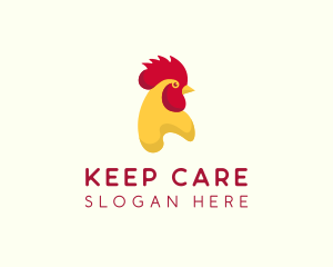 Poultry Rooster Chicken  logo design