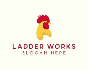 Poultry Rooster Chicken  logo design