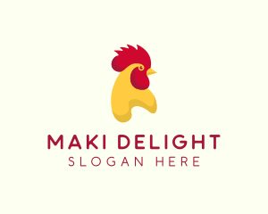 Poultry Rooster Chicken  logo design