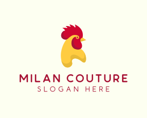 Poultry Rooster Chicken  logo design