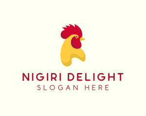 Poultry Rooster Chicken  logo design