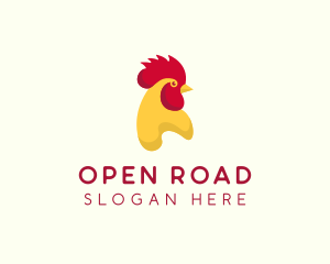 Poultry Rooster Chicken  logo design