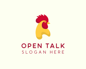 Poultry Rooster Chicken  logo design