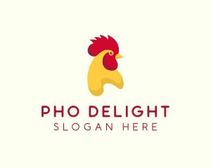 Poultry Rooster Chicken  logo design