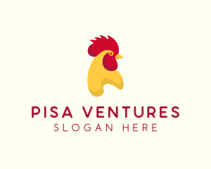 Poultry Rooster Chicken  logo design