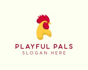 Poultry Rooster Chicken  logo design