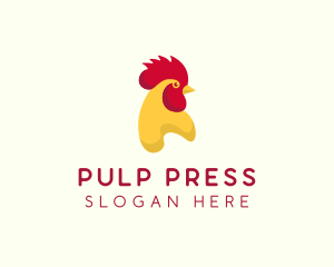 Poultry Rooster Chicken  logo design