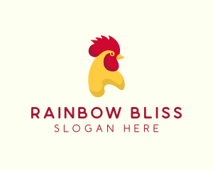 Poultry Rooster Chicken  logo design