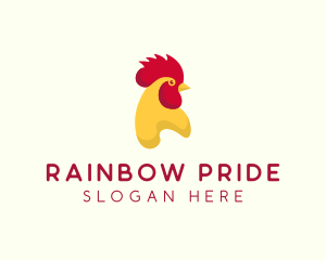 Poultry Rooster Chicken  logo design