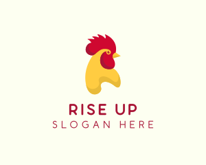 Poultry Rooster Chicken  logo design