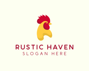 Poultry Rooster Chicken  logo design