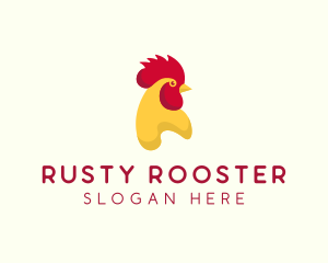 Poultry Rooster Chicken  logo design