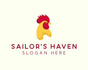 Poultry Rooster Chicken  logo design