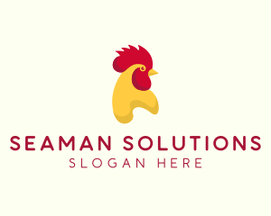 Poultry Rooster Chicken  logo design