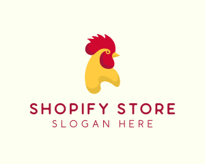 Poultry Rooster Chicken  logo design