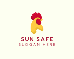 Poultry Rooster Chicken  logo design