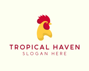 Poultry Rooster Chicken  logo design