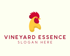 Poultry Rooster Chicken  logo design