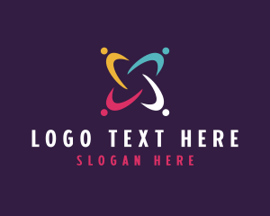 Introduction - People Team Community logo design