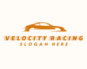 Auto Race Car logo design