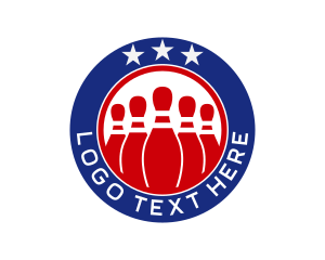 Exercise - Bowling Sports Team logo design