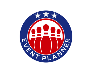 Bowling Sports Team logo design