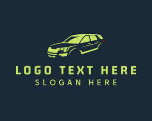 Racer - Vehicle Car Driver logo design