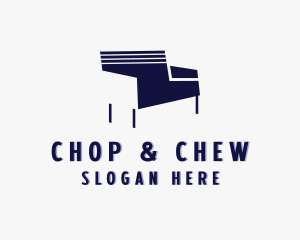 Chair - Armchair Furniture Fixtures logo design