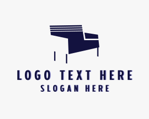 Armchair Furniture Fixtures Logo