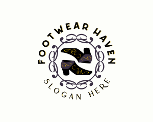 Boots Shoes Footwear logo design