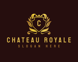 Royal Crown Crest logo design