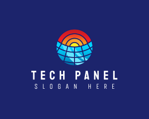 Panel - Solar Panel Power logo design