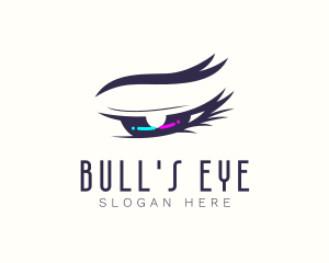 Neon Eye Salon logo design