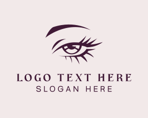 Make Up - Sexy Eye Lashes logo design