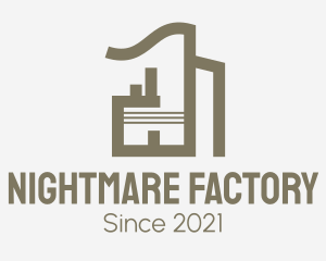 Industrial Factory Building logo design