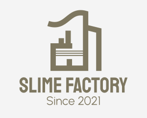 Industrial Factory Building logo design