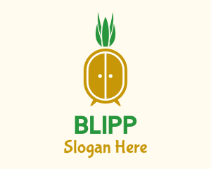 Market - Pineapple Fruit Cupboard Doors logo design