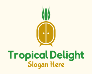 Pineapple - Pineapple Fruit Cupboard Doors logo design
