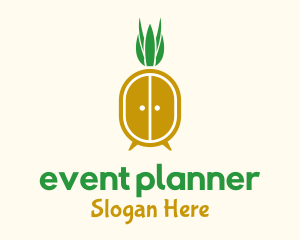 Culinary - Pineapple Fruit Cupboard Doors logo design