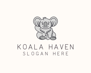 Toy Koala Zoo logo design