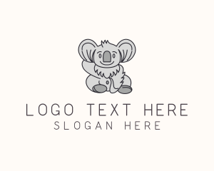 Toy Koala Zoo Logo