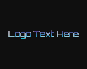 Futuristic - Digital Tech Space logo design